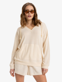 0 Ocean Drive - Kapuzenpulli für Frauen Beige ERJKT04280 Roxy