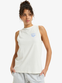 0 Essential Energy - Sport Tanktop voor Dames White ERJKT04287 Roxy