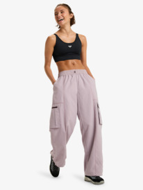 7 Heart Into It Attitude - Sport Bra for Women Black ERJKT04326 Roxy