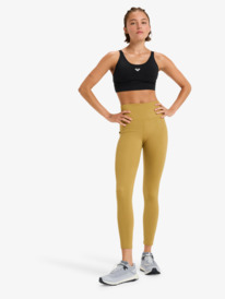 2 Heart Into It Attitude - Sport Bra for Women Black ERJKT04326 Roxy