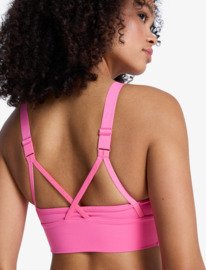 5 Heart Into It Attitude - Sport-BH f&uuml;r Frauen Rosa ERJKT04326 Roxy