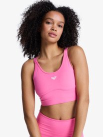 0 Heart Into It Attitude - Sport-BH f&uuml;r Frauen Rosa ERJKT04326 Roxy