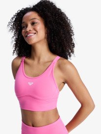 1 Heart Into It Attitude - Sport-BH f&uuml;r Frauen Rosa ERJKT04326 Roxy
