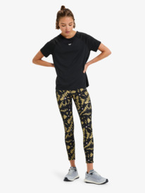 3 Move Free Mesh - Technical T-Shirt for Women Black ERJKT04327 Roxy