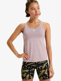 0 Move Free Mesh - Technical Tank for Women Purple ERJKT04328 Roxy