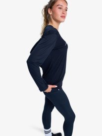 1 Boundless Spirit 2 - Camiseta técnica de manga larga para mujer Negro ERJKT04329 Roxy