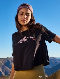 0 Boundless Spirit 2 - Camiseta técnica para mujer Negro ERJKT04330 Roxy