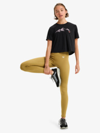2 Boundless Spirit 2 - T-shirt technique pour Femme Noir ERJKT04330 Roxy