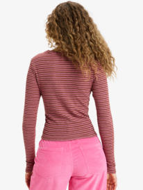 4 Spellbound Stripes - Top a coste extra testurizzato da Donna Pink ERJKT04332 Roxy