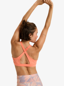 3 Everyday Flow - Sportbeha voor Dames Orange ERJKT04337 Roxy