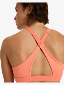 4 Everyday Flow - Sportbeha voor Dames Orange ERJKT04337 Roxy