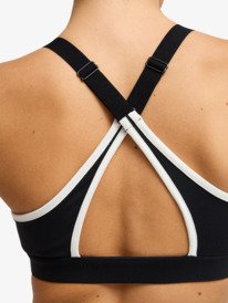 3 Everyday Flow - Sports Bra for Women Black ERJKT04337 Roxy