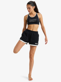 2 Everyday Flow - Brassière de sport pour Femme Noir ERJKT04337 Roxy