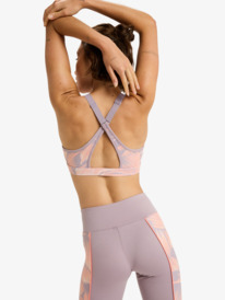 3 Everyday Flow Pt - Sujetador deportivo para mujer Violeta ERJKT04338 Roxy