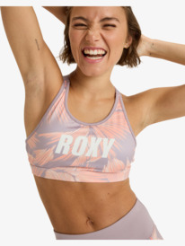 5 Everyday Flow Pt - Sujetador deportivo para mujer Violeta ERJKT04338 Roxy