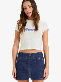 2 Chloe Kim Baby - Baby tee en tricot pour Femme Blanc ERJKT04342 Roxy