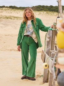 1 East side Midweight - Parte de cima de manga comprida para Mulher Beige ERJKT04357 Roxy