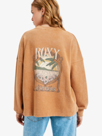 5 East side Midweight - Long Sleeve Top for Women Brown ERJKT04357 Roxy