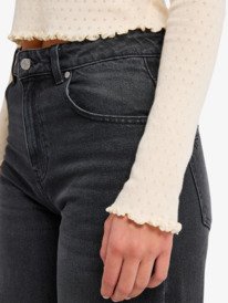 5 Time Off Pointelle - Parte de cima de manga comprida para Mulher  ERJKT04358 Roxy