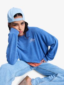 7 Eastside Midweight - T-shirt manches longues pour Femme Bleu ERJKT04381 Roxy