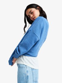 1 Eastside Midweight - T-shirt manches longues pour Femme Bleu ERJKT04381 Roxy
