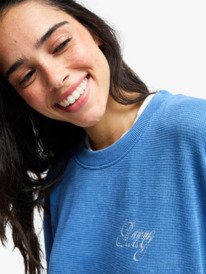 2 Eastside Midweight - T-shirt manches longues pour Femme Bleu ERJKT04381 Roxy