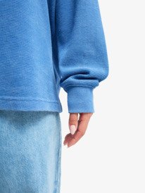 3 Eastside Midweight - T-shirt manches longues pour Femme Bleu ERJKT04381 Roxy