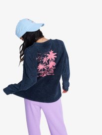 4 Eastside Midweight - Long Sleeve T-Shirt for Women Black ERJKT04381 Roxy