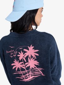 2 Eastside Midweight - Long Sleeve T-Shirt for Women Black ERJKT04381 Roxy