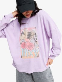 0 Eastside Midweight - T-shirt manches longues pour Femme Violet ERJKT04381 Roxy