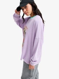1 Eastside Midweight - T-shirt manches longues pour Femme Violet ERJKT04381 Roxy