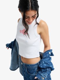 1 Iconic Days - Top f&uuml;r Frauen Weiss ERJKT04384 Roxy