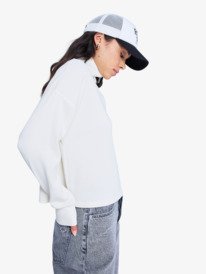 1 Carefree Cool - Top zipp&eacute; pour Femme Blanc ERJKT04388 Roxy