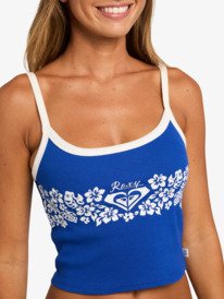 6 Whatever Forever - K&uuml;rzeres Top f&uuml;r Frauen Violett ERJKT04394 Roxy