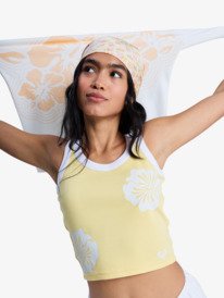 6 Keep It Cool - Vest Top voor Dames Yellow ERJKT04398 Roxy