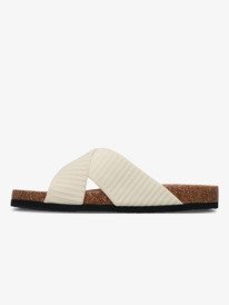 4 Mannae Crossed - Sandalias para mujer Marron ERJL100085 Roxy
