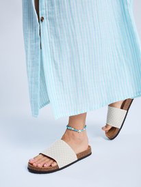 0 Mannae Slide - Sandalen f&uuml;r Frauen Braun ERJL100086 Roxy