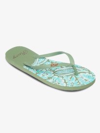 0 New Viva Printed - Flip-flops for Women Green ERJL100087 Roxy