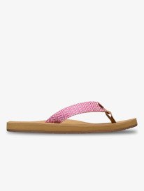 1 Porto Raffia - Sandalen für Frauen Rot ERJL100099 Roxy