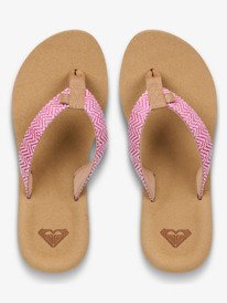 3 Porto Raffia - Sandalen für Frauen Rot ERJL100099 Roxy