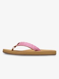 4 Porto Raffia - Sandalen für Frauen Rot ERJL100099 Roxy
