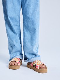 1 Syenna Hi - Sandals for Women Beige ERJL200039 Roxy