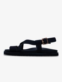 6 Zaho Crossed - Sandals for Women Black ERJL200042 Roxy