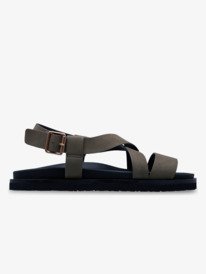 1 Zaho Crossed - Sandals for Women Green ERJL200042 Roxy