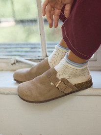 2 Zeliah Sin Fur - Mules f&uuml;r Frauen Braun ERJL200046 Roxy