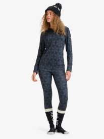 2 Daybreak Brushed - Technical Base Layer for Women Black ERJLW03055 Roxy