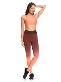 0 Artic Tracks - Technical Base Layer Leggings for Women Pink ERJNP03258 Roxy