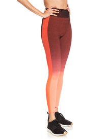 2 Artic Tracks - Technical Base Layer Leggings for Women Pink ERJNP03258 Roxy