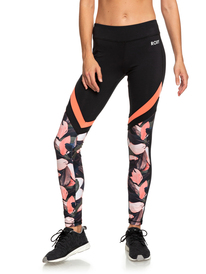 2 Lead By The Slopes - Technical Base Layer Leggings for Women  ERJNP03260 Roxy