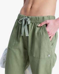 2 On The Seashore - Cargohose für Frauen Grün ERJNP03294 Roxy